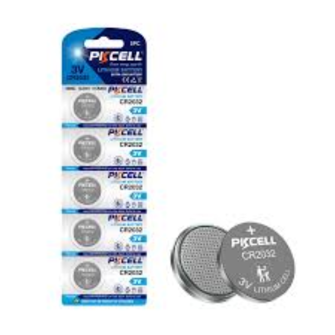 PKCELL LITHIUM BUTTON BATTERY 3V 2032
